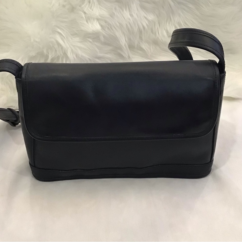 Giani Bernini Black Leather Crossbody Bag